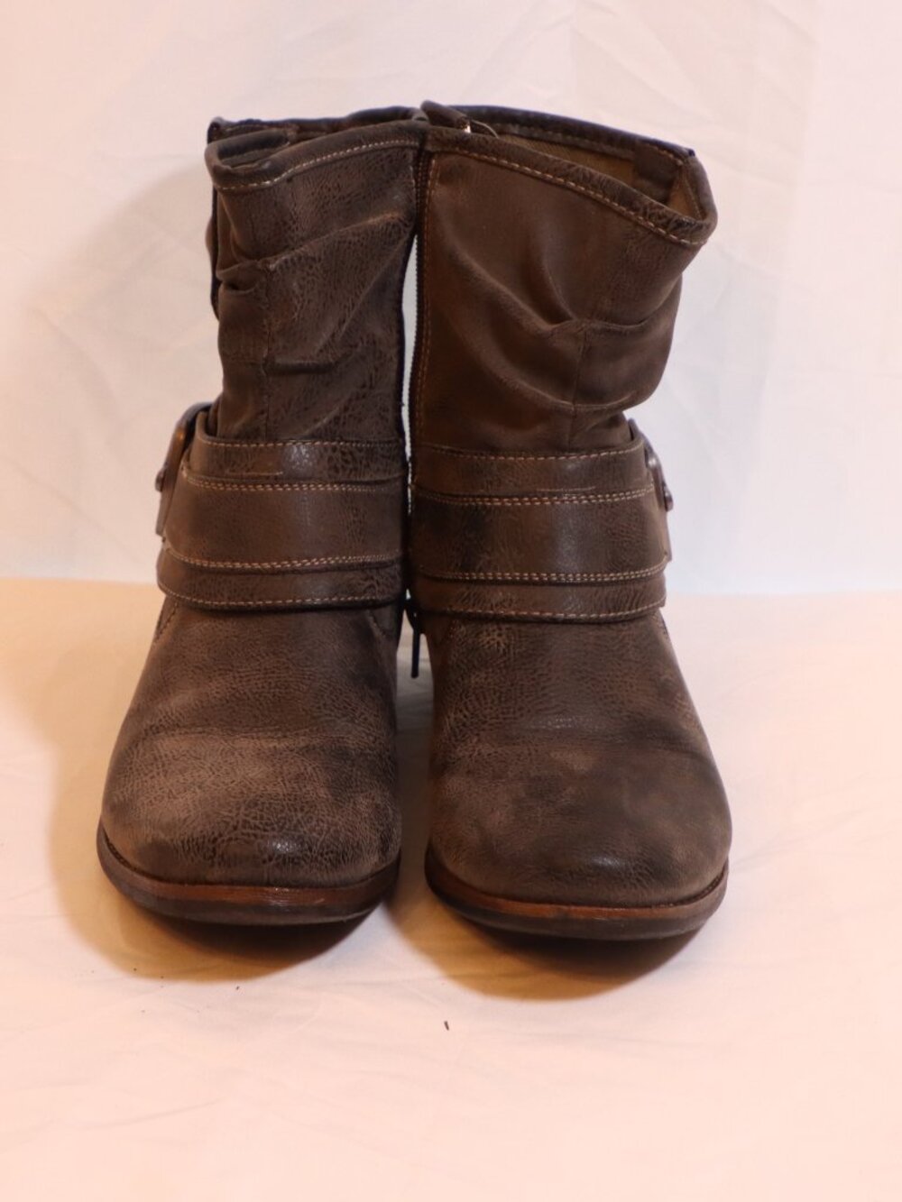 Madeline "Bless You Too" Boots Pewter Size 9 - Picture 3 of 6